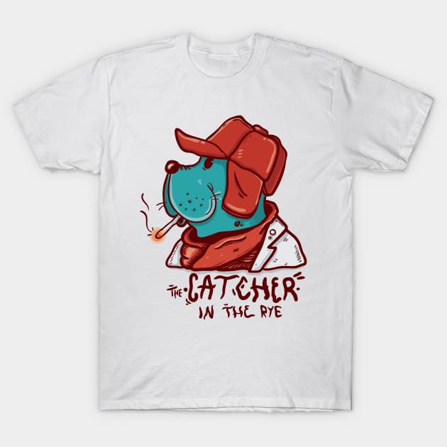 Holden Dogfield (Catcher In The Rye) T-Shirt by gogang_jung